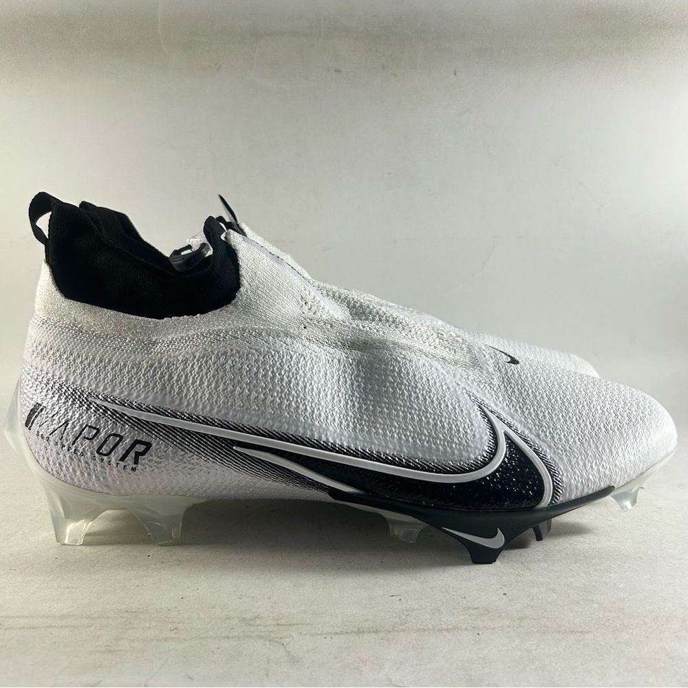 Nike Vapor Edge Elite 360 Flyknit Football Cleats White Size 14 CV6282-108